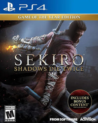 Sekiro: Shadows Die Twice – Game of the Year Edition – PS4 Game – Action / Hardcore Action Adventure