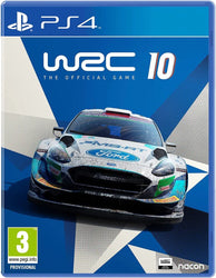 WRC 10 – PS4 Game – Rally Racing Simulation