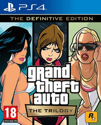 Grand Theft Auto: The Trilogy – The Definitive Edition – PS4 Game – Action / Open-World Crime Collection