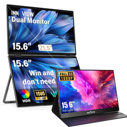 InnoView Dual Portable Monitor 15.6