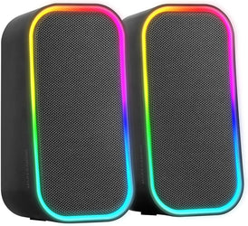 Mars Gaming MSOM – RGB Speaker – Bluetooth 5.3 – 20W RMS – Black