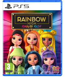 PlayStation 5 Rainbow High Runway Rush Game – Adventure Puzzle PS5 Game Disc