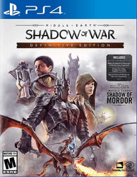 Middle-earth: Shadow of War – Definitive Edition – PS4 Game – Action RPG Open World