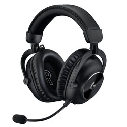 Logitech G PRO X LIGHTSPEED Wireless Gaming Headset, 50mm PRO-G Drivers, DTS 7.1, BLUE VO!CE, Black