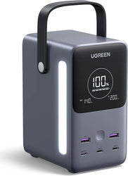 UGREEN NEXODE Power Bank 300W, 5 Ports, 48000 mAh for Laptops, MacBooks, Smartphones & Tablets — Smart Digital Display -25286
