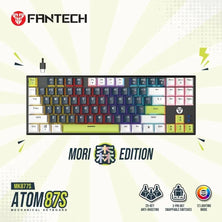 Fantech MORI Edition MK877S – ATOM87S Pro Wired Mechanical Keyboard with RGB Lighting