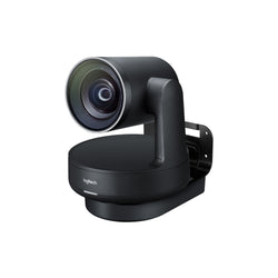 Logitech Rally Ultra HD PTZ Camera for Meeting Rooms, 4K, 15× HD Zoom, RightSight Auto Framing, Matte Black