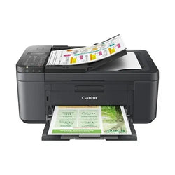 Canon PIXMA TR4645 (5072C042AA-V) – InkJet 4-in-1 Printer, Print / Scan / Copy / Fax – 8.8ipm Black / 4.4ipm Color, 4800dpi – Wireless / ADF / AirPrint