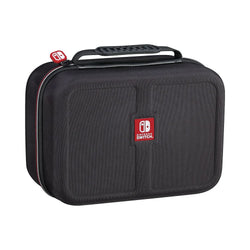 Nintendo Switch Protective Deluxe Travel System Case (V1 / V2 / OLED) – Hard Shell Travel Storage Case with Game Card & Accessory Space