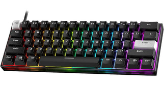 FANTECH MK857 MAXFIT61 – Wired Modular Mechanical Gaming Keyboard with RGB Lighting