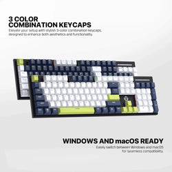 Fantech MORI Edition MK878S – ATOM104S Pro Wired Mechanical Keyboard with RGB Lighting
