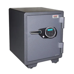 Safeguard FP5203E – Fireproof Safe 92 Kg, 1 Shelf + 1 Drawer, Touch Digital & Fingerprint Lock with Wheels