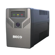 BECO GP800 – 800VA, 480W UPS with LED, Plastic Case, AVR & Bypass Output