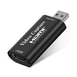 HDMI Video Capture Device 4K – USB 3.0 Capture Card for Streaming & Recording