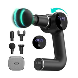 Hoco D109 Muscle Massage Gun – Premium Handheld Percussion Massager for Deep Tissue Relief