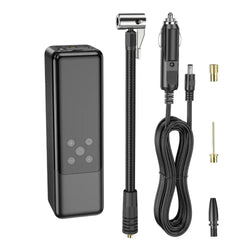 Hoco ZP5 Portable Smart Air Pump – 12V Car Tire Inflator with LED Display, Multi‑Mode Inflation