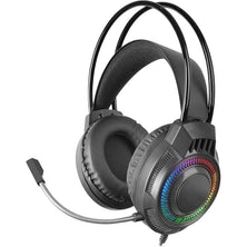 Mars Gaming MH124 – Gaming Headset – FRGB Rainbow – Ergonomic Floating Headband – Flexible Microphone – Black
