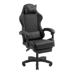 Mars Gaming MGCXBK – Total Comfort High Performance Ergonomic Gaming Chair – PU Leather – Racing Style – Black