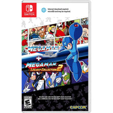 Mega Man Legacy Collection 1 + 2 for Nintendo Switch – Classic Action Platformer Bundle