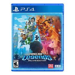 Minecraft Legends – Deluxe Edition – PS4 Game – Action Strategy / Adventure