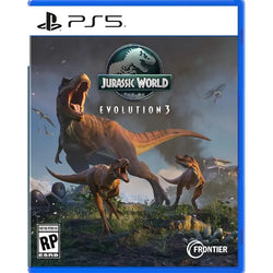 PlayStation 5 Jurassic World Evolution 3 Game – Dinosaur Park Simulation Strategy PS5 Game Disc Edition