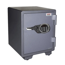 Safeguard FP1802E – Fireproof Safe 74 Kg, 1 Shelf, Digital & Key Lock with Wheels