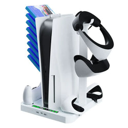 PlayStation 5 iPlay Multifunctional Charging Stand (for PS5 Fat + PS VR2) – Cooling & Charging Dock Accessory