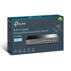 TP-Link SG1008MP – 8-Port Gigabit Desktop/Rackmount Switch with 8-Port PoE+ (153W)