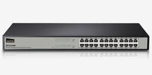 Netis ST3124G – 24-Port Gigabit Ethernet Switch (10/100/1000Mbps) – Desktop/Rack-Mount – Plug & Play