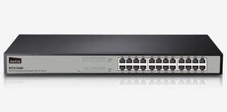 Netis ST3124G – 24-Port Gigabit Ethernet Switch (10/100/1000Mbps) – Desktop/Rack-Mount – Plug & Play