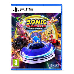 PlayStation 5 Sonic Racing CrossWorlds Game – Kart Racing PS5 Game Disc Edition