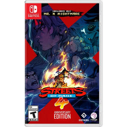 Streets of Rage 4 Anniversary Edition for Nintendo Switch – Classic Beat ‘Em Up Action Game