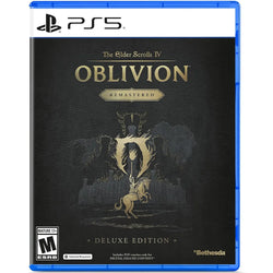 PlayStation 5 The Elder Scrolls IV Oblivion Remastered Physical Deluxe Edition Game – Open-World RPG PS5 Game Disc Edition