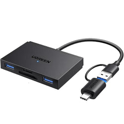 UGREEN 2-in-1 USB-C / USB Ports Reader (4-in-1) -45167