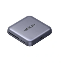 UGREEN Magnetic 3-in-1 USB-C Card Reader – Compact & Fast File Transfer -65095