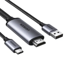 UGREEN 4K@60Hz Active HDMI to USB-C Adapter – USB Powered, Unidirectional, Thunderbolt Compatible, for Switch, PS5, Steam Deck & Laptop to USB-C Monitor -35984A