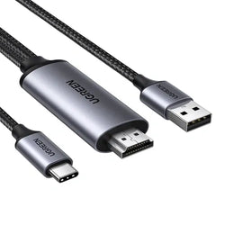 UGREEN 4K@60Hz Active HDMI to USB-C Adapter – USB Powered, Unidirectional, Thunderbolt Compatible, for Switch, PS5, Steam Deck & Laptop to USB-C Monitor -35984A