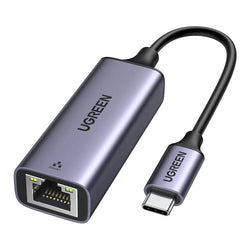UGREEN USB-C to Gigabit Ethernet Adapter – RJ45 10/100/1000Mbps, Aluminum Case -50737