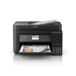 Epson EcoTank L5290 (C11CJ65405) – Ink Tank 4-in-1 Printer, Print / Scan / Copy / Fax – 33ppm Black / 15ppm Color – ADF / Wireless / Ethernet / USB – High Yield Ink Bottles
