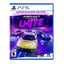 PlayStation 5 Asphalt Legends UNITE Supercharged Edition Game – Arcade Racing PS5 Game Disc Edition