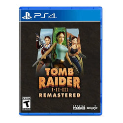 Tomb Raider I–III Remastered Starring Lara Croft – PS4 Game – Action-Adventure Compilation