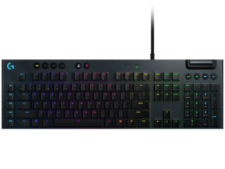 Logitech G815 LIGHTSYNC RGB Mechanical Gaming Keyboard - Carbon - Clicky