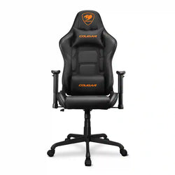 Cougar Armor Elite Gaming Chair with 160° Recline, Full Steel Frame Structure, Adjustable Armrests, Lumbar & Head Support Cushions and Premium Ergonomic Racing Design for Long Gaming Sessions
