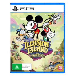 PlayStation 5 Disney Illusion Island Starring Mickey & Friends Game – 2D Platform Adventure PS5 Game Disc Edition