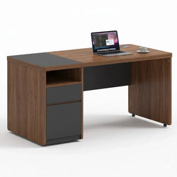 Valencia VL M271-M (1400) Office Table with High-Quality Environmentally Friendly 50mm Thick Desktop, 1400×700×760 mm
