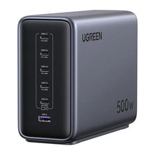 UGREEN Nexode 500W GaN Charging Station — 6‑Port USB‑C/USB‑A with 240W Single‑Port PD -55550B