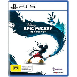 Disney Epic Mickey: Rebrushed – PS5 Game – Adventure / Platformer / Action
