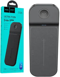 Hoco CQ6 3‑in‑1 Wireless Fast Charger – Phone, Earbuds & Smartwatch Multi‑Device Charging Pad