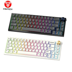 FANTECH MK858 MAXFIT67 – 3 Modes: Bluetooth, Wireless & Wired, Rechargeable Built‑in Battery, Modular Mechanical Gaming Keyboard