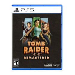 Tomb Raider I–III Remastered Starring Lara Croft – PS5 Game – Action / Adventure / Platformer